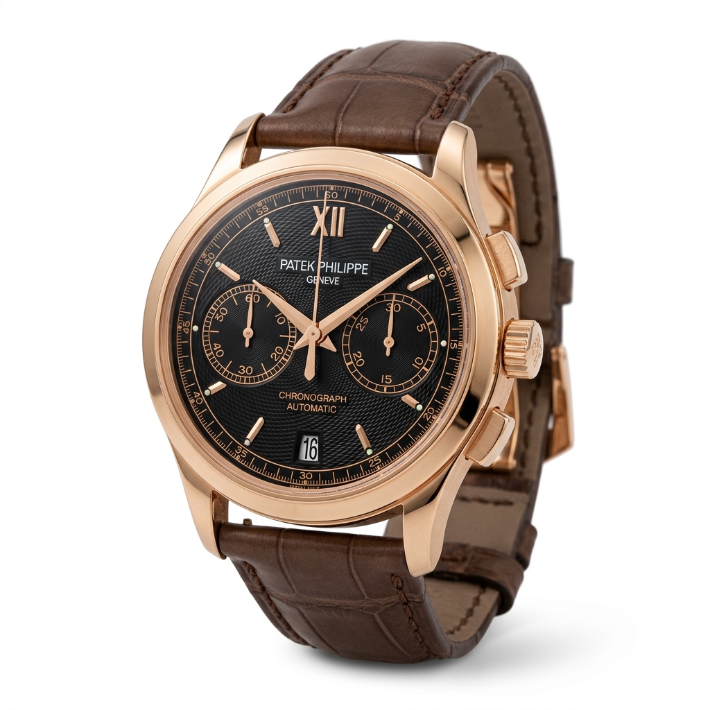 UC STORE Rose Gold Monopusher Chronograph